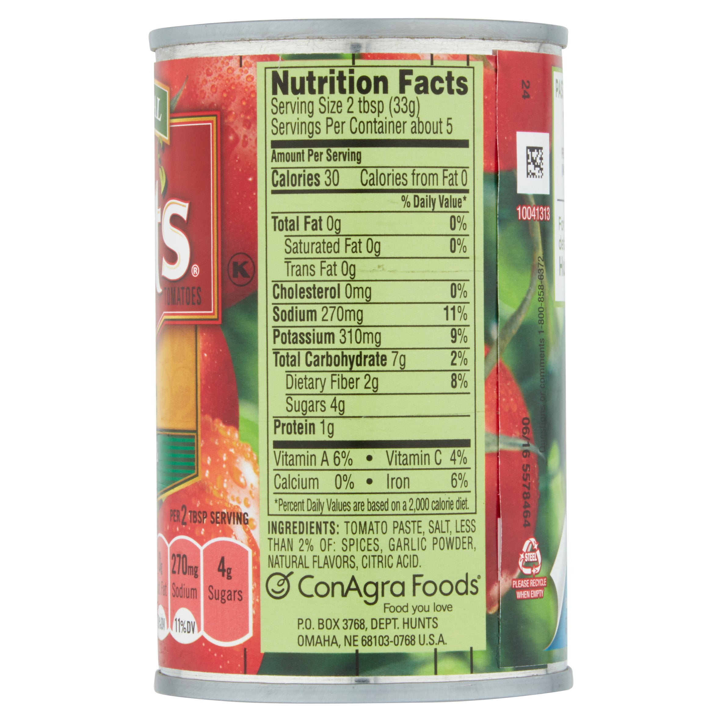 tomato paste ingredients