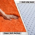 thumbnail image 4 of ZENELESS Ultra Soft Fluffy Rug for Living Room,9x12ft Non-Slip Shaggy Carpet for Bedroom Kids Room Nursery Home Decor Orange, 4 of 7