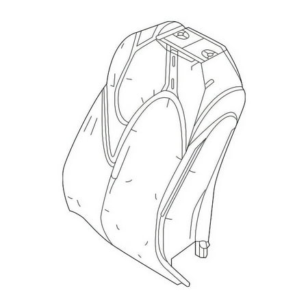 Genuine OE Toyota Seat Back Pad - 71551-0E150