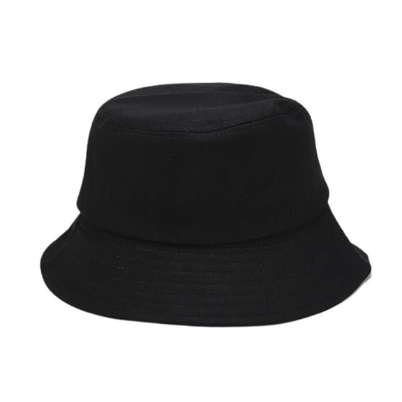 SWSMCLT Women's Fedora Winter 100 Cotton Foldable Travel Summer Cap Sun Protection Classic Casual Spring Hat Black One Size