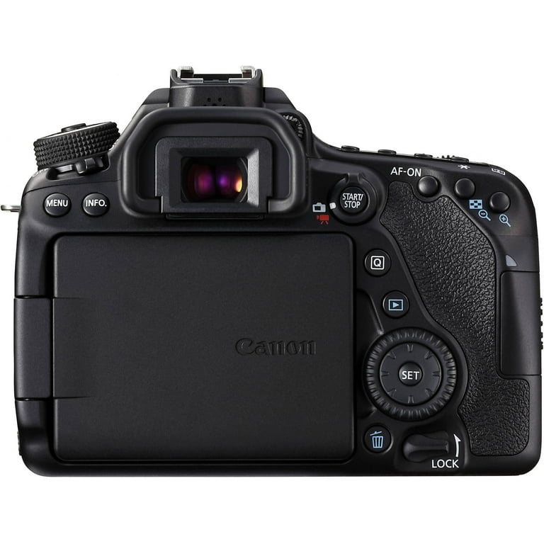 Canon EOS 80D DSLR Camera with 18-55mm Lens, 24.2MP APS-C