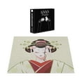 thumbnail image 5 of Ambesonne Japanese Jigsaw Puzzle, Geisha Woman Portrait, Heirloom-Quality Fun Activity for Family Durable Cardboard, 1000 pcs, Green Red Pale Yellow, 5 of 5