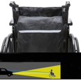 thumbnail image 3 of Bolsa trasera para silla de ruedas, bolsa Oxford impermeable para silla de ruedas, mochila grande negra para silla de ruedas, bolsa de almacenamiento, 3 of 4