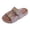 Pink, variant on YDFCWXW Unisex-Child Slides Double Buckle Adjustable Flat Sandals Slippers for Boys Girls (Yellow, 23)