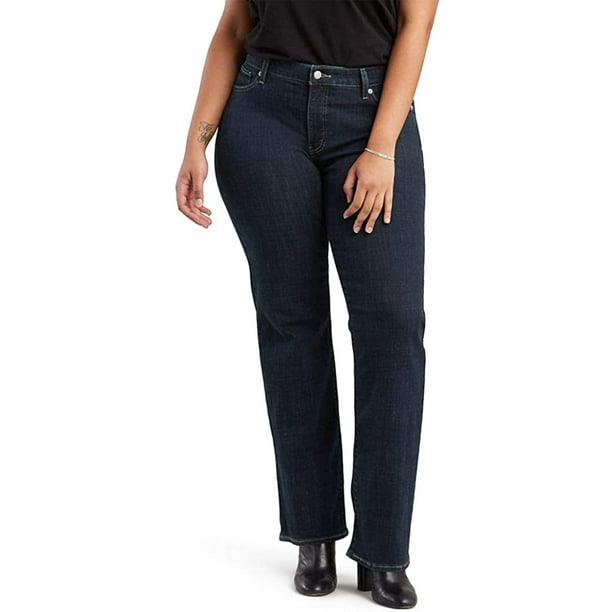 Levi's ISLAND RINSE Women's Classic Fit Bootcut Jeans, US 24W L Plus Size -  