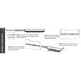 thumbnail image 4 of TAG Hardware 6-Hook Designer Telescopic Belt Rack Full Extension Pullout Organizer, 4 of 5