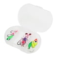thumbnail image 3 of Ice Fishing Hooks Set, Portable Durable Wide Application Ice Fishing Jigs Set High Carbon Steel High Sharpness  for Bass, 3 of 8