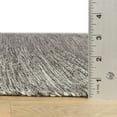 thumbnail image 6 of Solid Grey Handwoven Indoor/Outdoor Rug, 5' x 8', 6 of 6