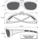 thumbnail image 2 of Siskiyou Sports NFL Miami Dolphins Wrap Sunglasses Siskiyou NA, 2 of 3