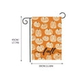 thumbnail image 2 of Honmine Fall Garden Flag Inch Double Sided Outside, Autumn Pumpkins Seasonal Yard Outdoor Flag Thankgiving Decoration Fall Decoration Outdoor Indoor, 2 of 2