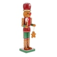 thumbnail image 3 of Madera Tradicional Pie Cascanueces Muñeco Marioneta Navidad Juguete Presente SB58211-14 perfke marioneta soldado cascanueces, 3 of 9