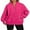 Pink, variant on Charmo Women's Half Zip Oversized Sweatshirts Fleece Quarter Zipper Pullover Hoodies 2025 Mock Neck Fall Workout Jacket