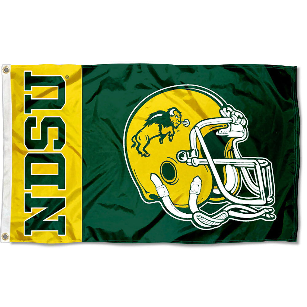 North Dakota State Bison NDSU University Large College Flag