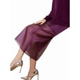 thumbnail image 3 of Women'S Sheer High Waist Skirt Fashion Chic Casual Office Midi Pencil Skirt Elegant See Through, 3 of 7
