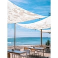 thumbnail image 2 of Brown Eucalyptus Leaves Sun Shade Sail 8' x 10', Farm Plants Country Vintage Rectangle Outdoor Sunshade Canopy, Waterproof UV Block Patio Covers for Garden Yard Beach, 2 of 9