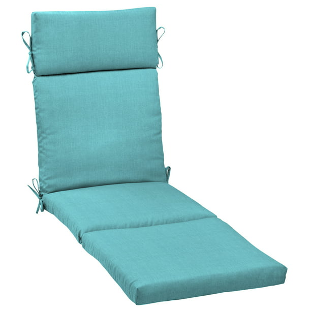 Outdoor Chaise Lounge Cushion, Turquoise Outdoor Furniture Cushions