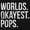 Black, variant on Worlds Okayest Pops Grandfather Men's Graphic T Shirt Tees Brisco Brands L