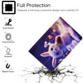 thumbnail image 3 of Allytech Case for Kindle Fire HD 10.1" 11th Gen 2021/ Fire HD 10 Plus 2021(11th Gen), PU Leather Anti-Shock Stand Card Slots Holder Wallet Protective Case for Amazon Fire HD 10.1", Strawberry Rabbit, 3 of 6