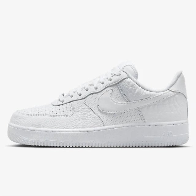 Ni&ke Air Force 1 '07 LX Low Shoes Triple White (HF2893-100) Expeditedship