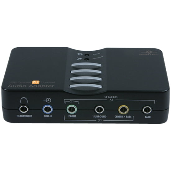 Vantec usb external 7 1 channel audio adapter walmart