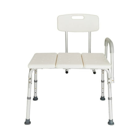 Zimtown Shower Transfer Bench With Adjustable Backrest Medical