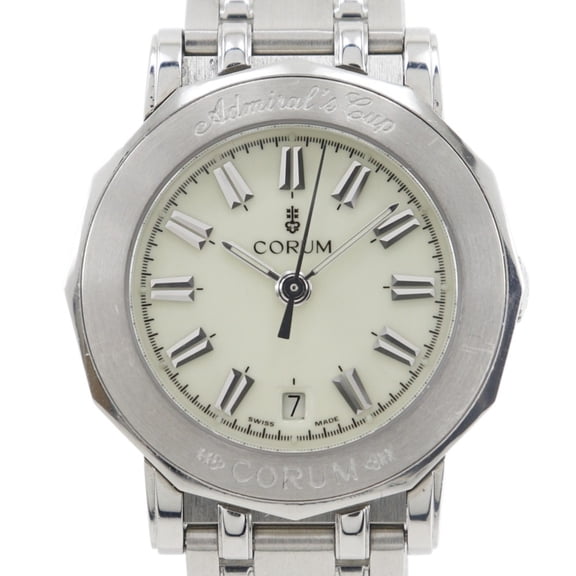 Pre-Owned Corum Admiral's Cup Watch, 39.130.20.V585, Stainless Steel, Quartz Movement, Analog...