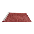 thumbnail image 2 of Ahgly Company Machine Washable Indoor Square Abstract Red Modern Area Rugs, 8' Square, 2 of 4