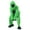 Green, variant on Seasons Deluxe Gorilla Costume with Feet, UV Black Light Reactive, Adult One Size