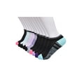 thumbnail image 3 of Athletic Works Girls Cushioned No Show Socks, 10-Pack, Sizes S (6-10.5) - L (4-10), 3 of 6