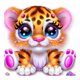 thumbnail image 1 of 5D DIY Taladro Diamante Pintura Animal Kit Arte Del (HQ087), 1 of 9