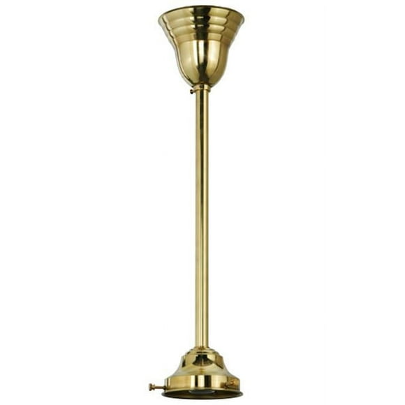 Meyda 143855 20 in. Revival Schoolhouse 4 in. Fitter Hardware, Polished Brass