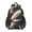 Black and Gold Marble Pattern-3, variant on Black and Gold Marble Pattern Cute School Backpack with Padded Back and Adjustable Shoulder Straps 13.4"x11"x4.7"