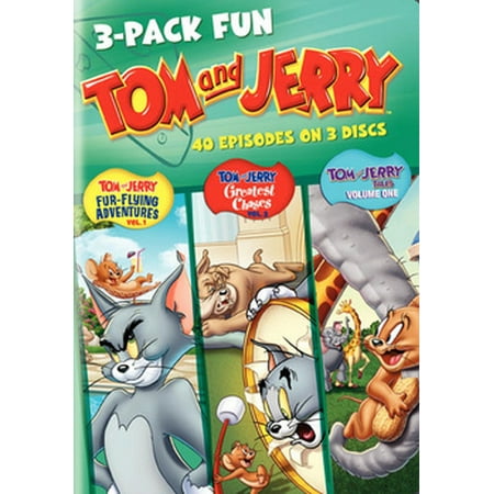 Tom & Jerry Value Pack (DVD) (Best Tom And Jerry Cartoon Episodes)