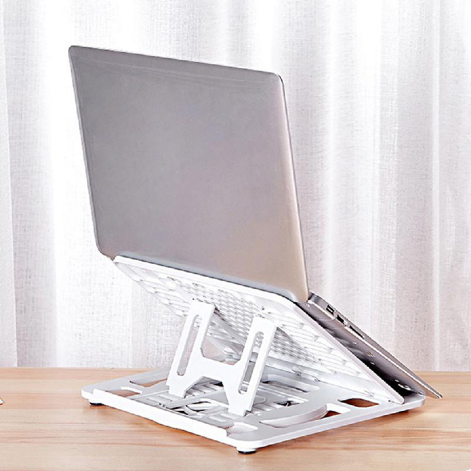 HGYCPP Portable Laptop Stand Adjustable Computer Riser Bracket 360° Rotating for 11-17"
