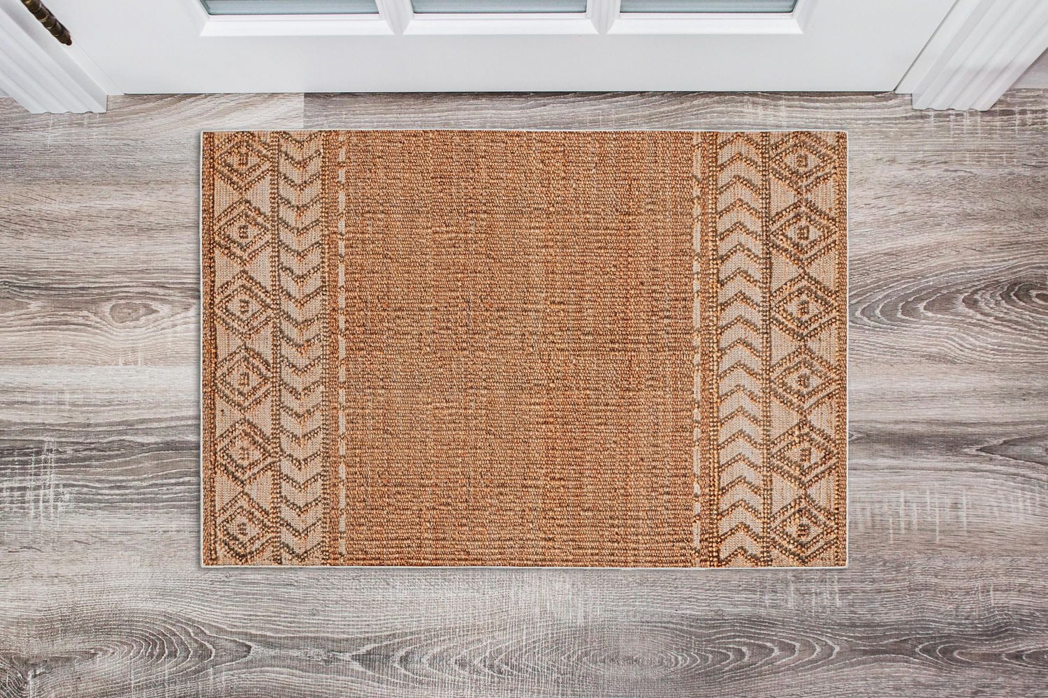 Mirage Lansing Copper and Cream 2' x 3' Accent Rug