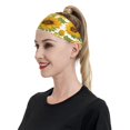thumbnail image 5 of Uemuo Sunflowers Printed Sports Headbands for Men Women,Moisture Wicking Workout Headband, Sweatband Headbands,Non-slip Workout Gym Yoga Headband, 5 of 9