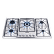 thumbnail image 1 of Parrilla Empotrable Estufa Gas 5 Quemadores Acero Inoxidable, 1 of 5