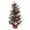 color, variant on Mini Christmas Tree, 24" PE Prelit Small Artificial Tabletop Snow Flocked Christmas Trees Decor, Outdoor Indoor Porch Table Centerpieces Xmas Christmas Decorations