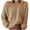 Khaki, variant on Buigttklop Sweaters for Women Plus Size Women Solid Color Long Sleeve Pullove O-Neck Shirt Sweater Tops Coffee
