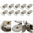 thumbnail image 3 of 20PCS Metal Suspender Clips Suspender Snap For Clothes Decoration Project Craft20pcs, 3 of 8