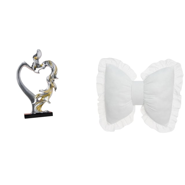 Figura de pareja besándose, estatua de pareja besándose, adorno de escritorio coleccionable para dormitorio, boda, estantería, armario, decoración del
