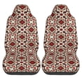 thumbnail image 2 of XMXT 2Pcs Car Seat Cover Decor Protector, Perris Geometric Plants Bucket Auto Front Seats Covers Fits for Cars SUVs Trucks, Universal Fit, 2 of 9