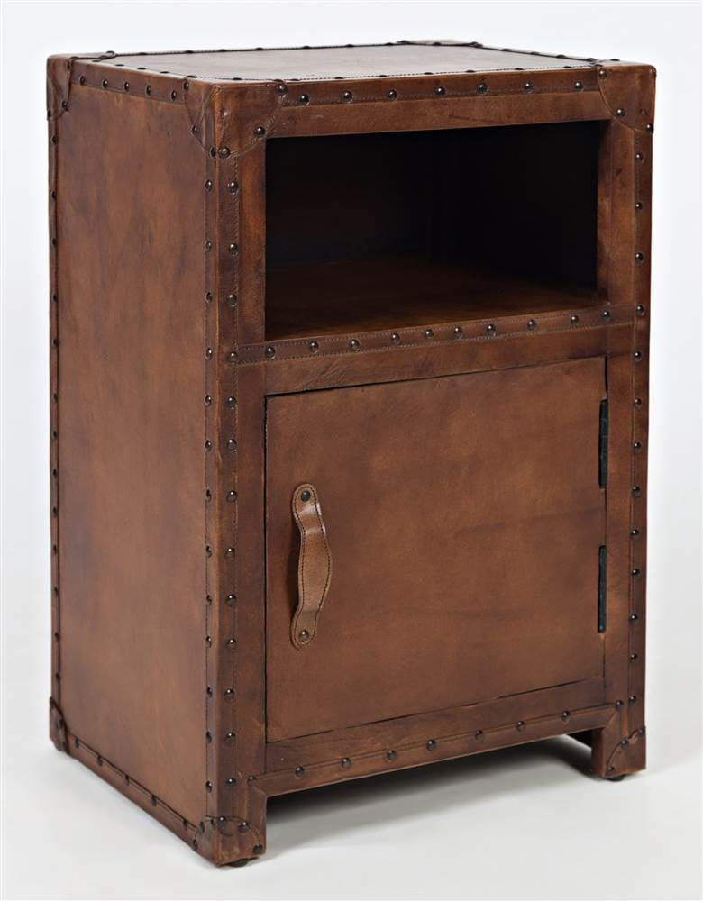 Global Archive Leather Accent TableQuantity1