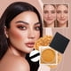 thumbnail image 5 of Polvos sueltos Maquillaje en polvo Resistente al agua Control de grasa Maquillaje de larga duración No en polvo Ilumina Corrector Maquillaje en polvo Polvos de acabado, 5 of 5