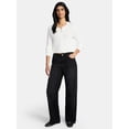 thumbnail image 3 of Madden NYC Women's Cotton Crochet Sweater Cardigan, Sizes XXS-XXL, 3 of 6
