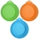 thumbnail image 1 of 3 fundas de silicona para latas de mascotas, tapas universales para comida para perros y gatos, se adapta a la mayoría de tapas de latas para perros y gatos de tamaño estándar para comida para, 1 of 7