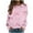 Hot Pink, variant on Womens Christmas Tops Standard Size T-Shirts for Women Home,Daily