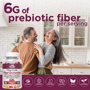 Country Farms Fiber Care Prebiotic Gummies, 6g of Fiber Per Serving, FOS from Beets, Digestive Health, Supports Regularity, Mixed Fruit Flavor, 120 Gummies, 40 Servings, Multi