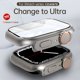 thumbnail image 2 of Cambiar a Ultra para Apple Watch Case Cubierta de vidrio templado 8 7 6 5 4 45 mm 44 mm 41 mm 40 mm 42 mm Actualización de apariencia a Ultra 49 mm Dengxun unisex, 2 of 2