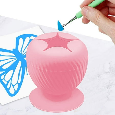 

amousa Weeding Waste Collector Vinyl Silicone Suction Cup Weeding Tool Kit